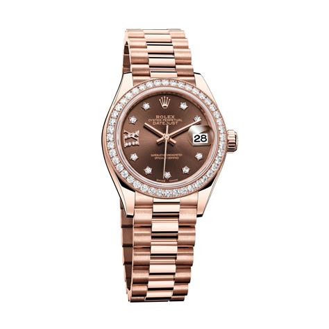 rolex datejust women gold|Rolex ladies Datejust 28mm.